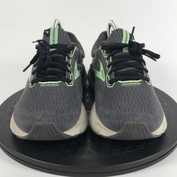 Brooks Transcend 8 Gray/Green Athletic Running Shoes 1203191B082 Women’s Size 9 - Picture 2 of 12